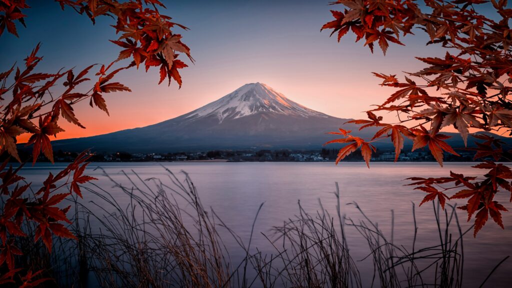 富士山二月限定「山中湖鑽石富士週」