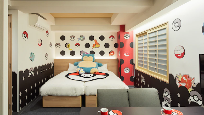 MIMARU 大阪難波NORTH 公寓式飯店(有客廳和廚房,寶可夢主題套房)