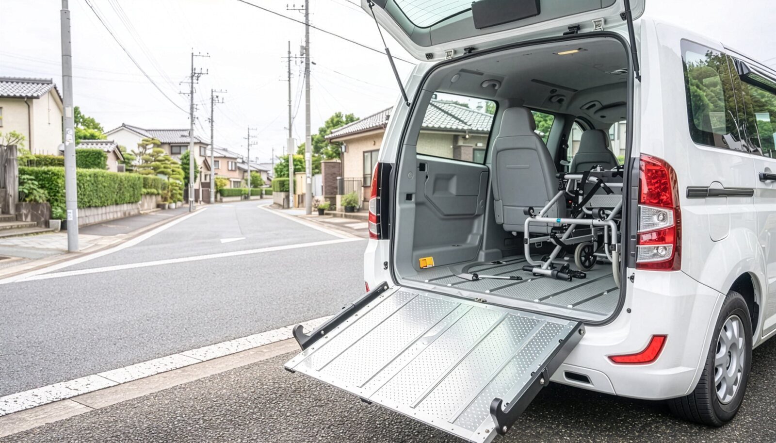 可搭載輪椅的日本無障礙福祉車