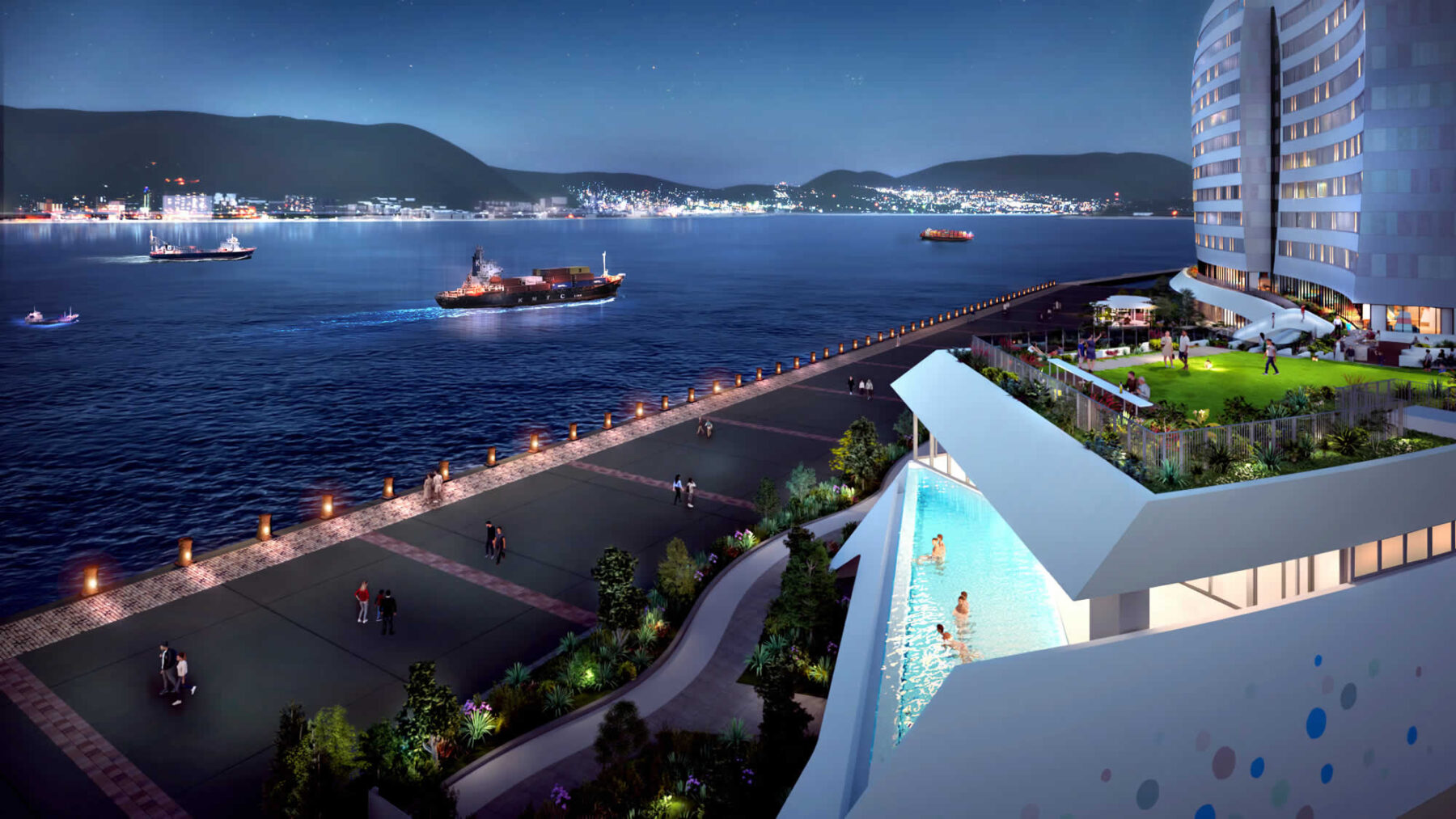 2025新飯店開幕 星野集團「RISONARE 下關」海峽設計渡假村即將登場！盡賞關門海峽壯麗風光