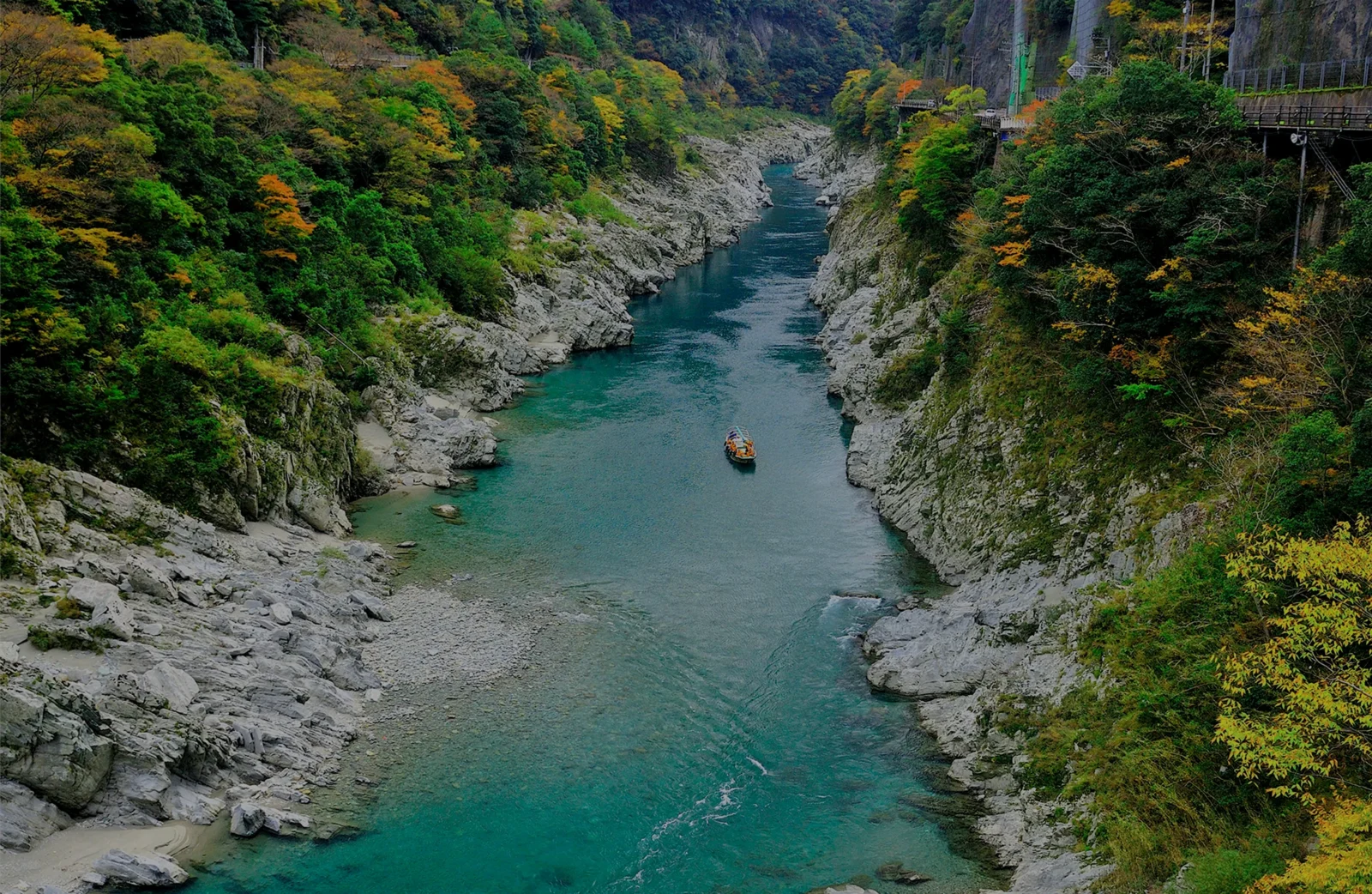 【德島大步危峽谷遊船攻略】搭船穿越日本三大暴川，體驗四國壯麗山水