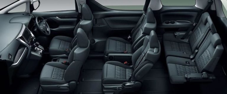 Toyota Alphard 七人座座椅配置參考