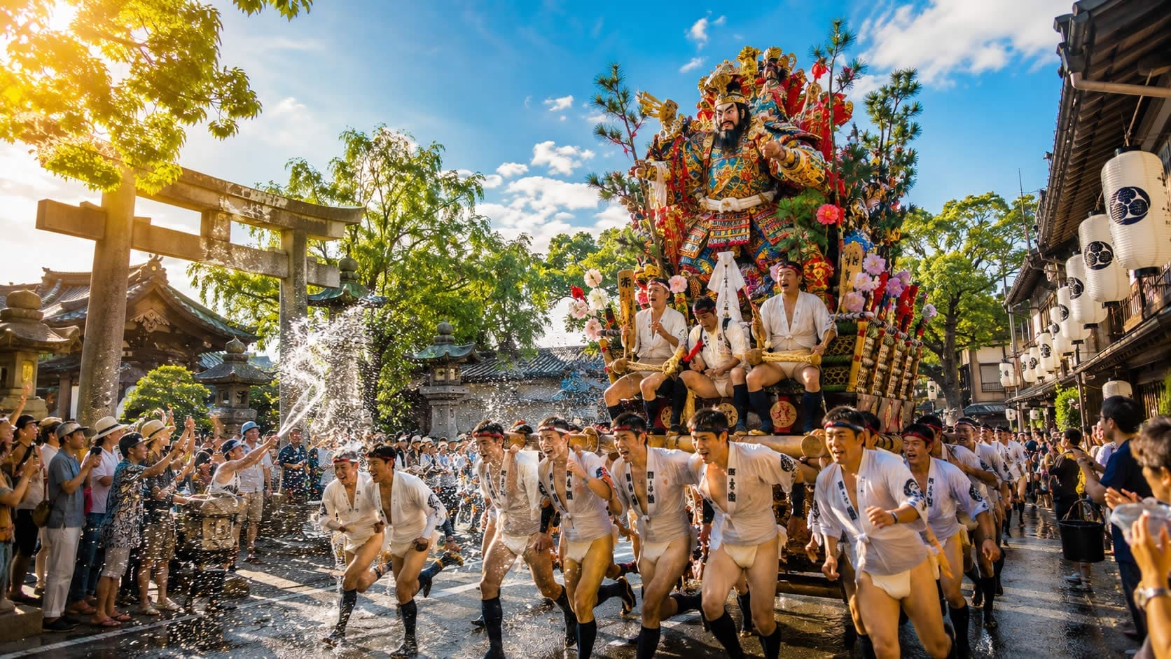 博多祇園山笠祭飾り山笠與九州暑假祭典行程