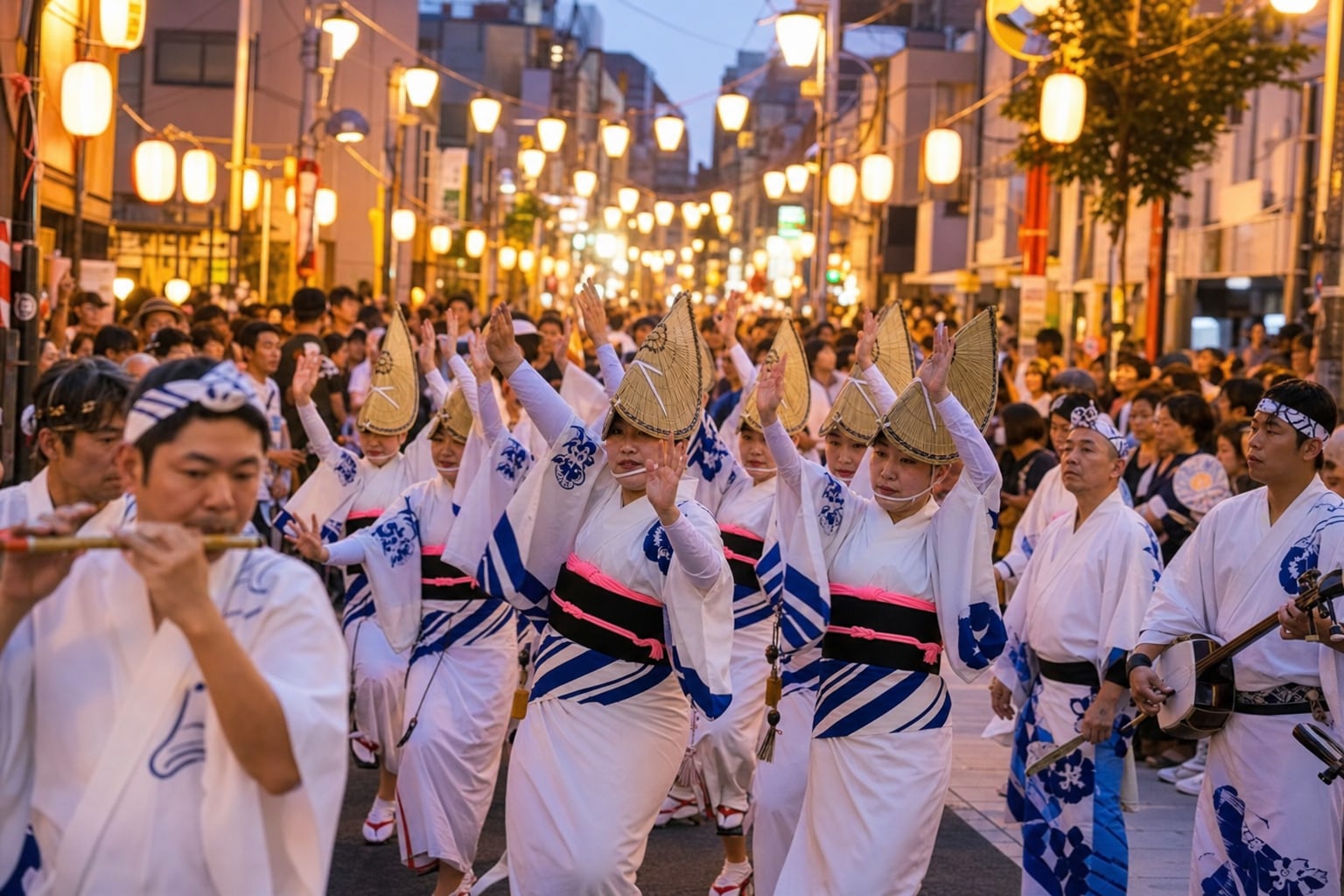 2026東京高圓寺阿波舞街頭演舞情境圖