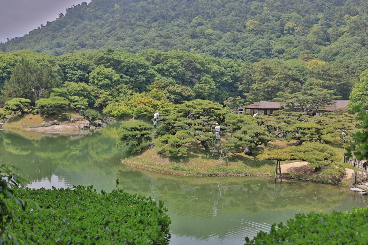 高松-栗林公園-德島阿波舞會館-(途經)明石海峽大橋(世界最長吊橋)-免稅店-心
