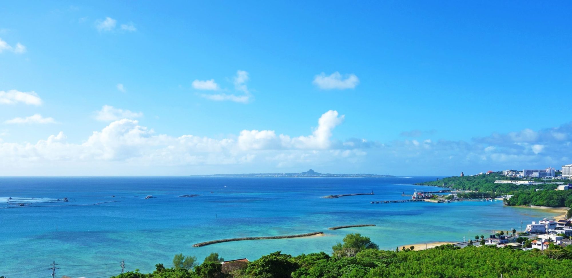 沖繩不同季節的旅遊景色