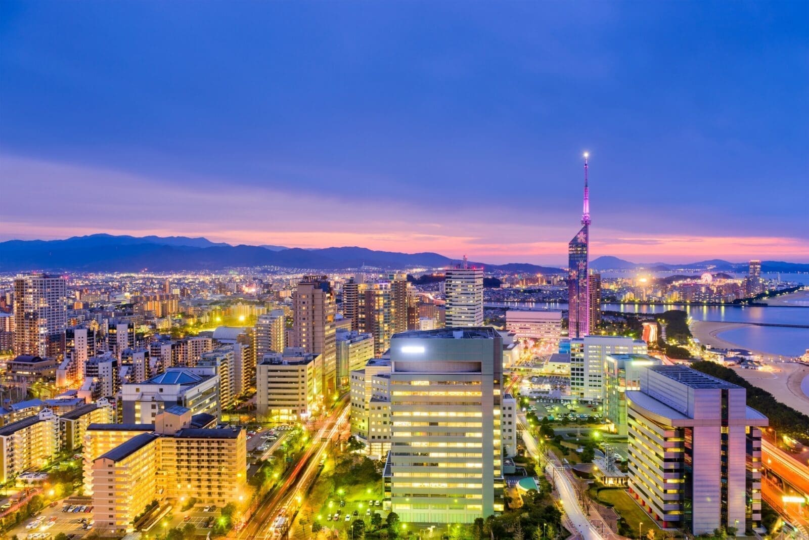 福岡塔與海濱區域適合安排七夕夜景行程