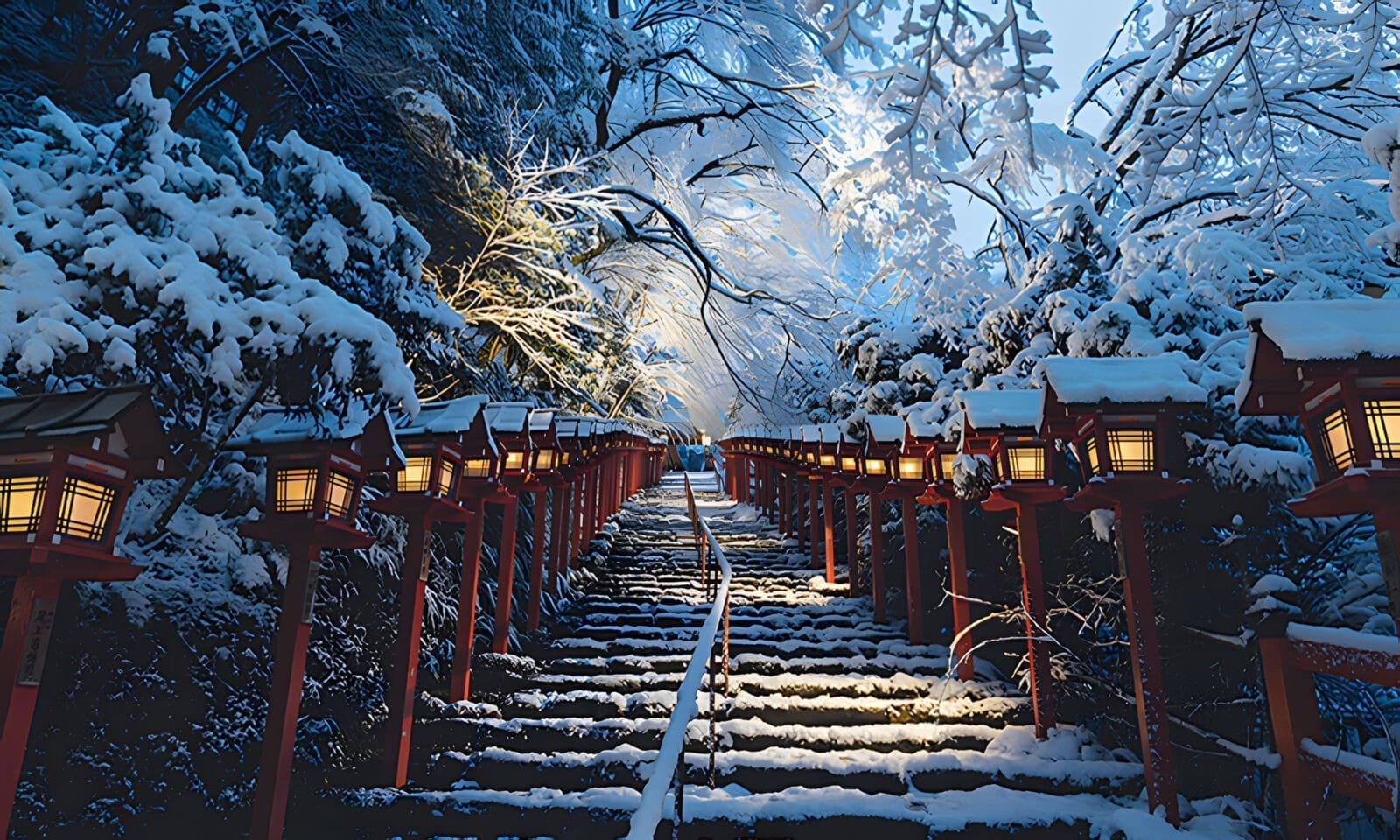 京都冬季必看1貴船神社雪日限定燈光秀