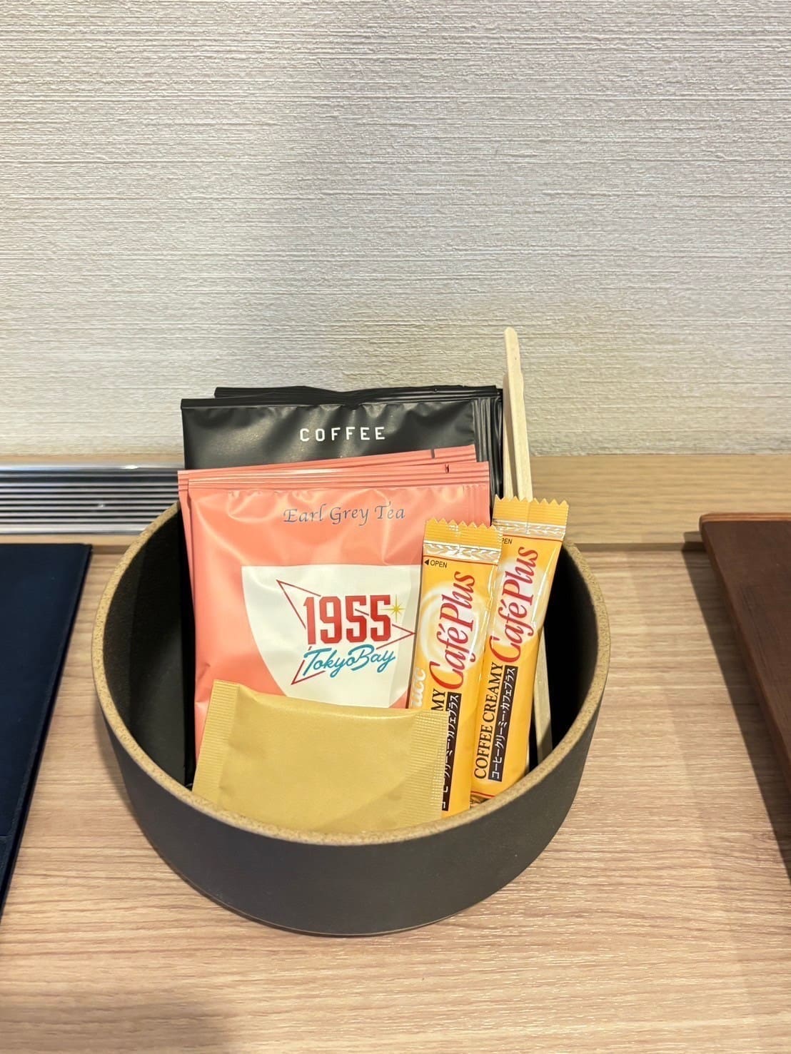 星野1955東京灣客房內提供的備品與迎賓物品