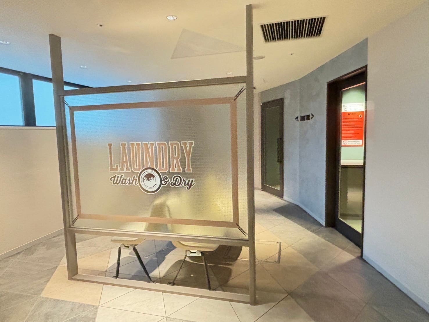 星野1955東京灣館內洗衣房 Laundry 區域