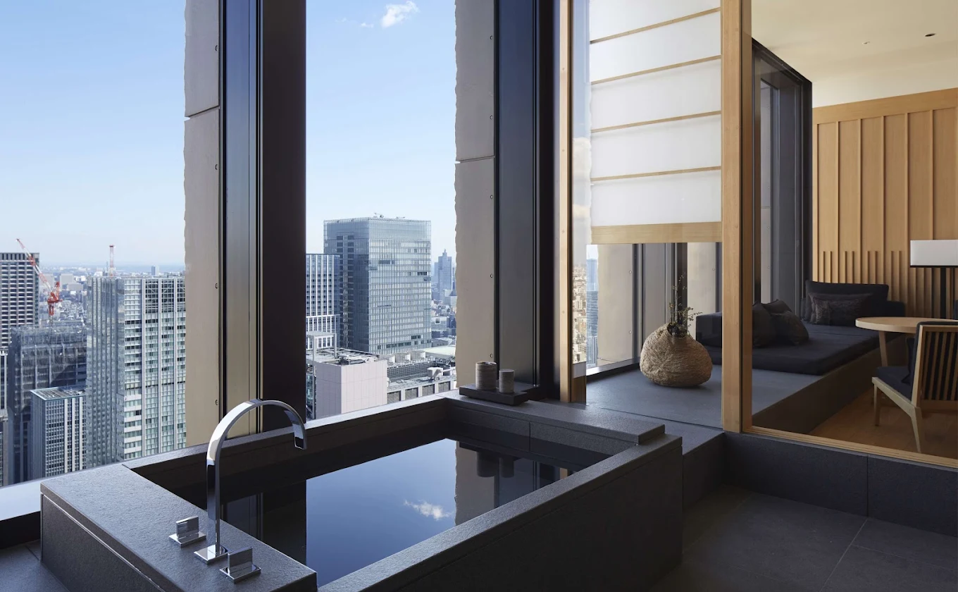 Aman Tokyo 安縵東京飯店景觀