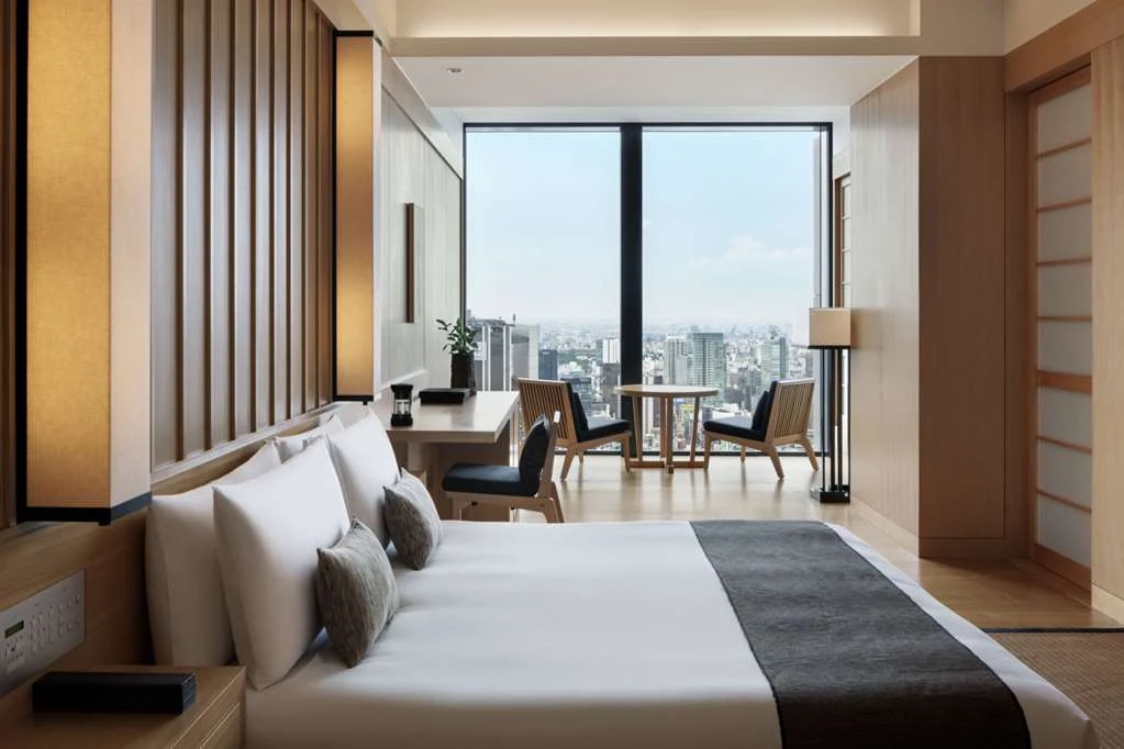Aman Tokyo 安縵東京客房與設施