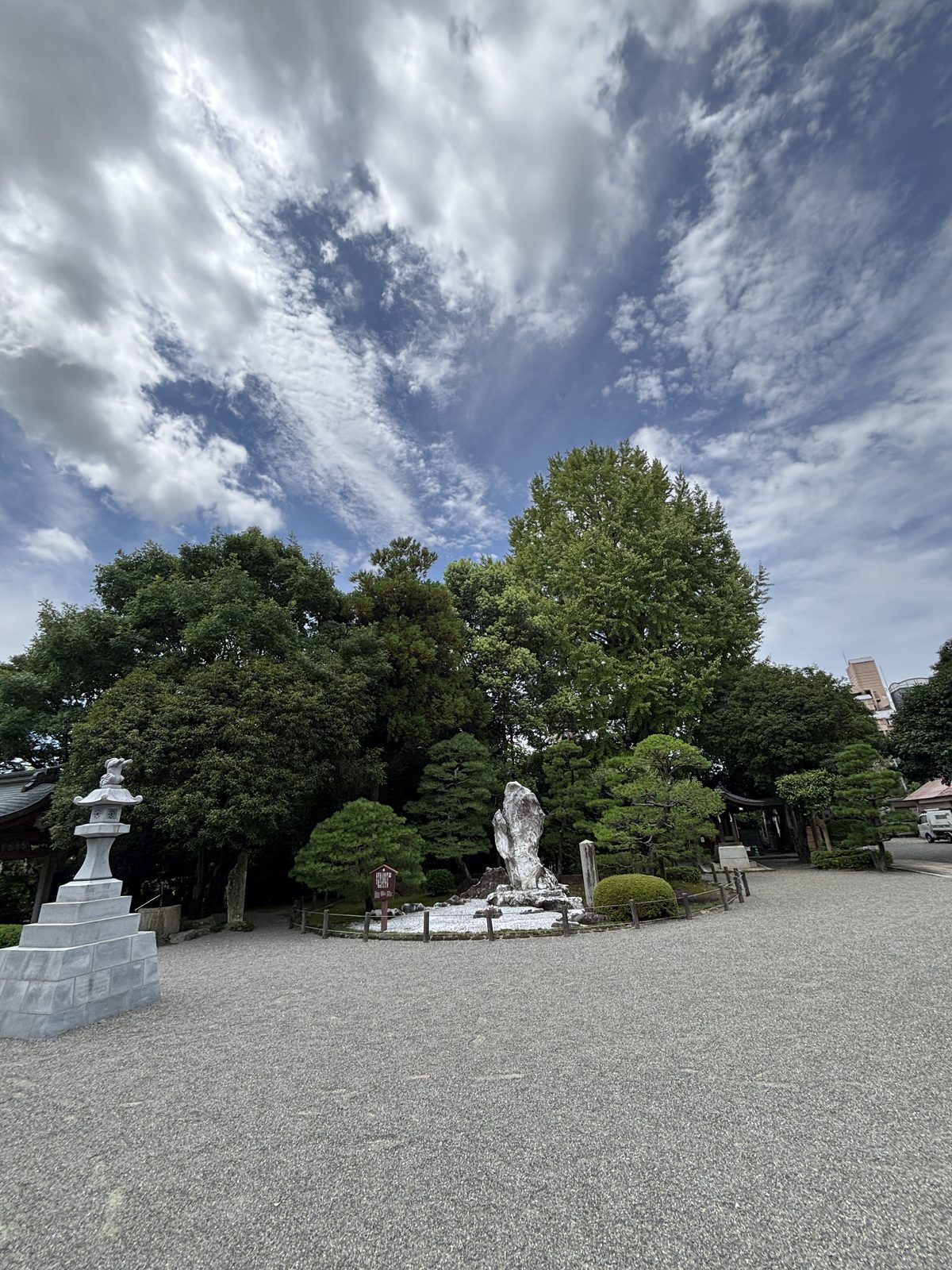成趣園砂礫庭與置石景觀