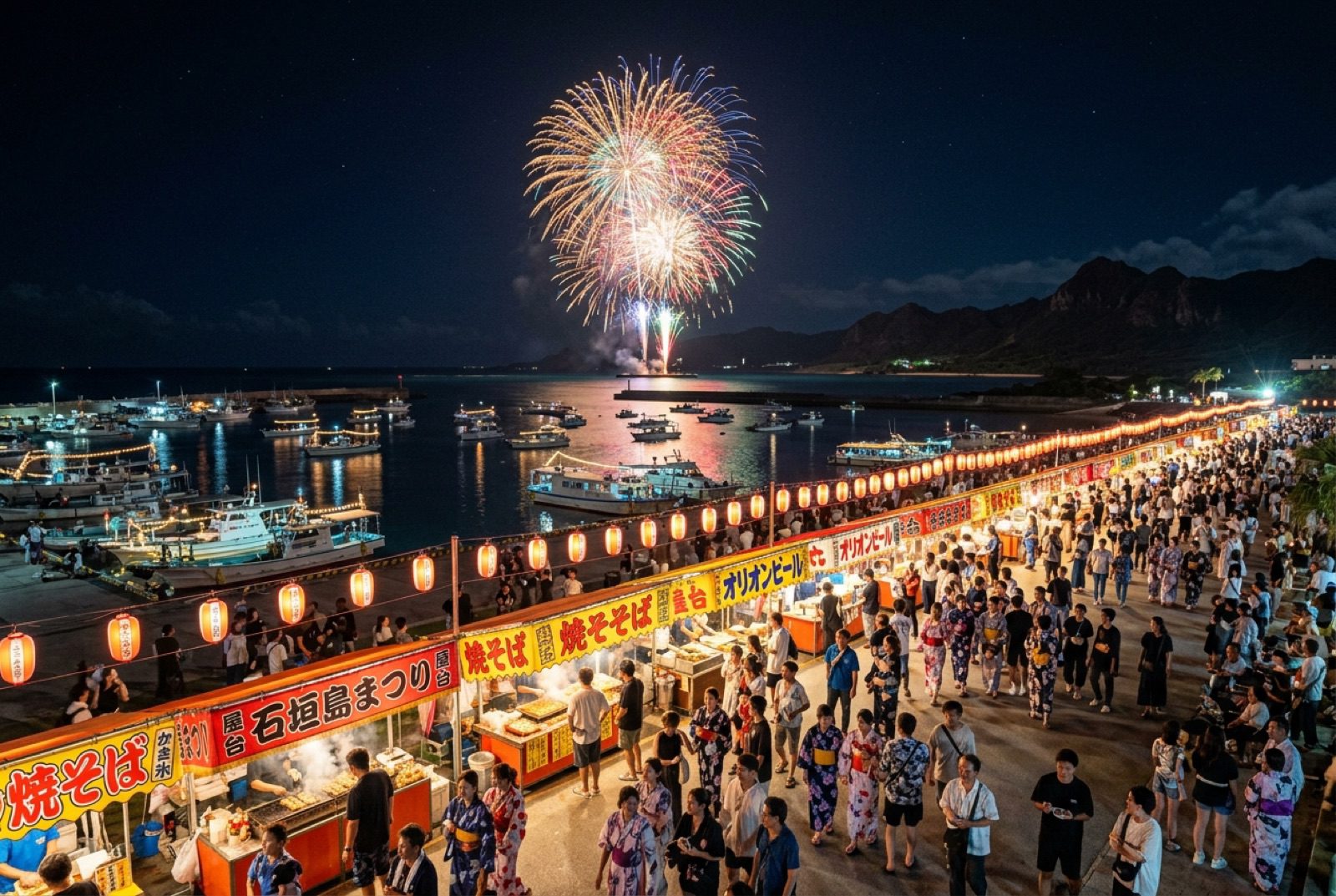 石垣島祭煙火大會