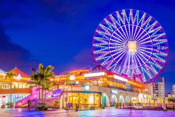 沖繩青之洞窟、美國村與國際通一日遊