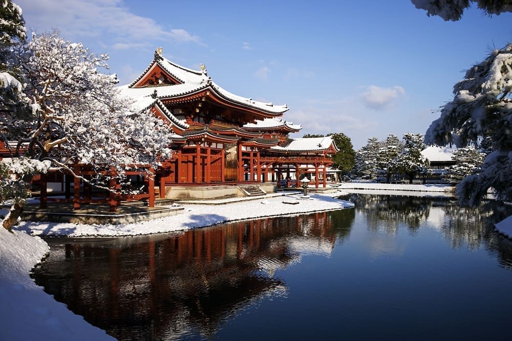 京都清水寺與宇治平等院冬景一日遊