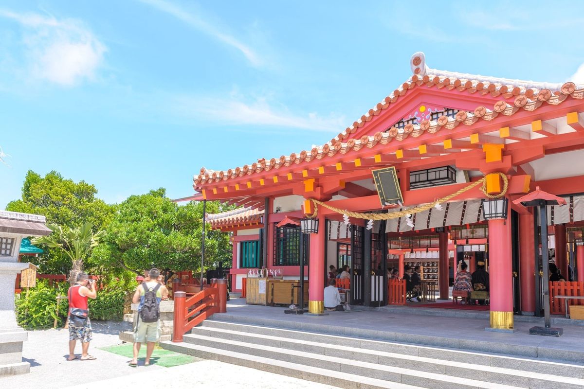 沖繩首里城、波上宮與牧志市場一日遊