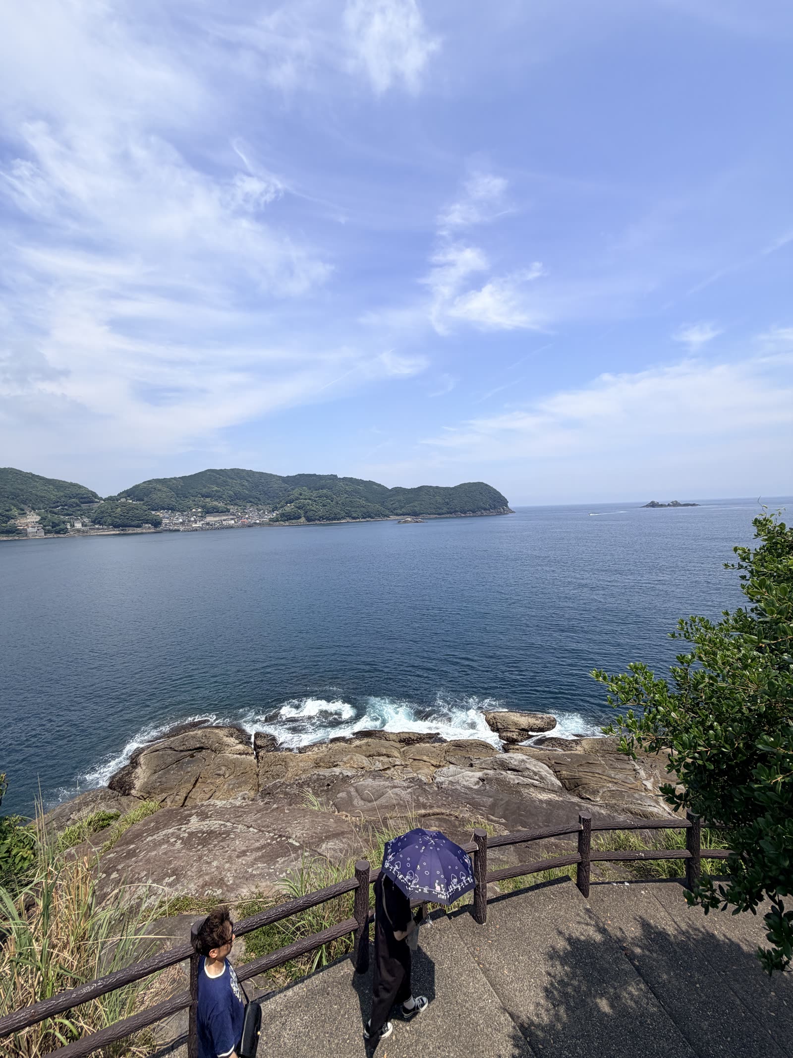 鬼ヶ城步道眺望熊野灘
