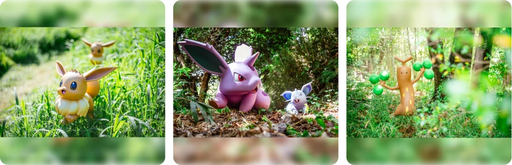 PokéPark KANTO 寶可夢森林官方示意圖