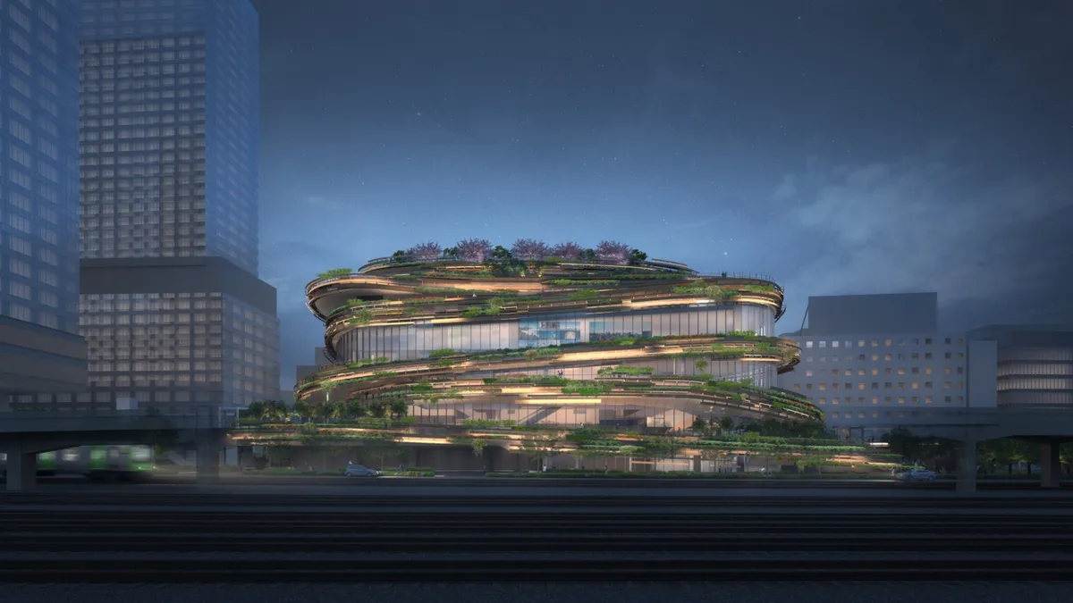高輪 Gateway City 新都心建築與廣場