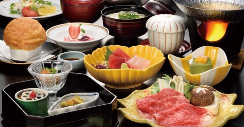 秋保溫泉・新水戶屋 會席料理