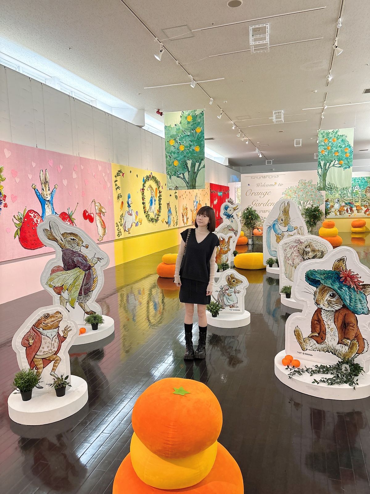 2024年毛巾美術館橘色主題裝置展覽