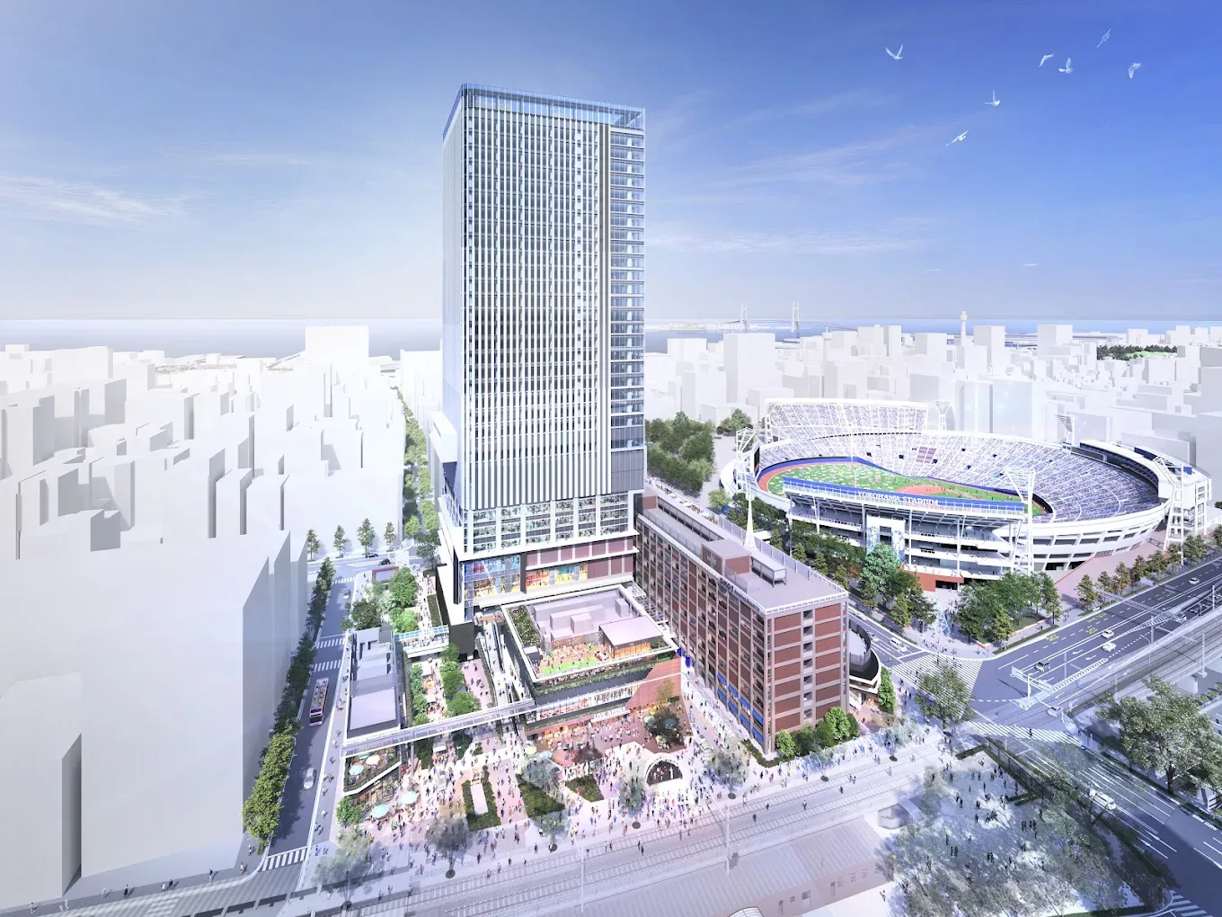 BASEGATE 橫濱關內建築示意圖
