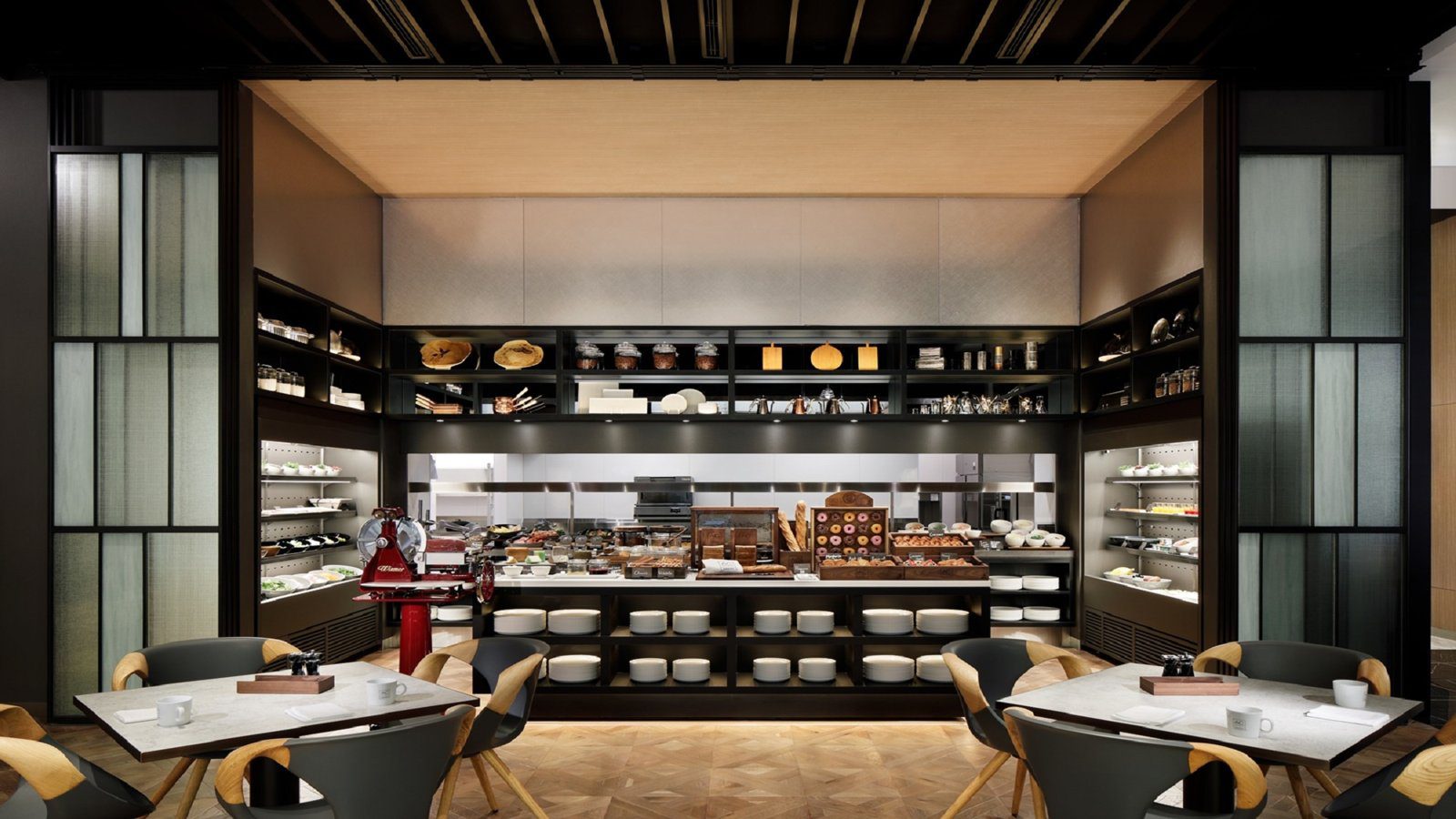東京銀座 AC 酒店 AC Kitchen 自助餐檯
