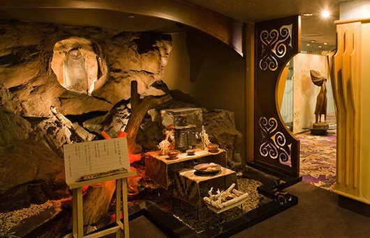 阿寒遊久之里 鶴雅 本館的貓頭鷹神社