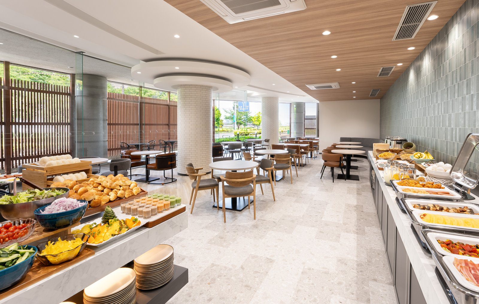 ANA 假日酒店鳥栖 早餐自助餐廳
