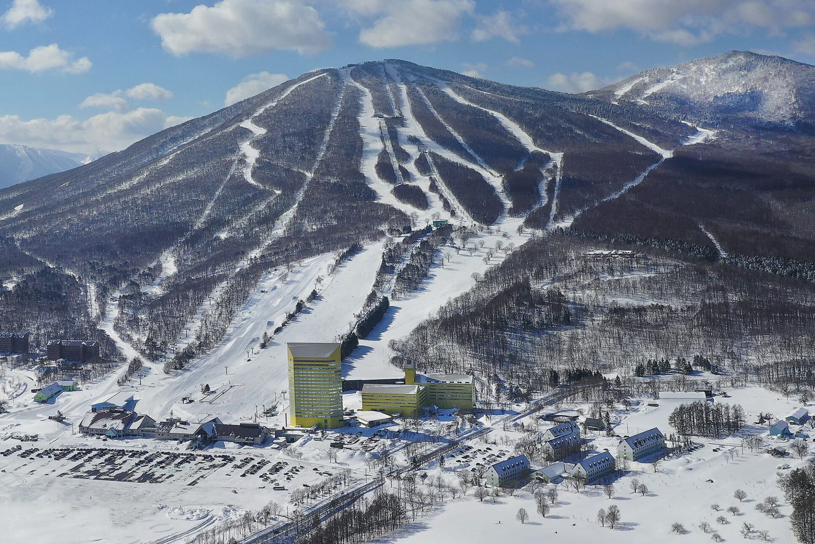 ANA 洲際安比高原度假村 冬季的安比高原滑雪場