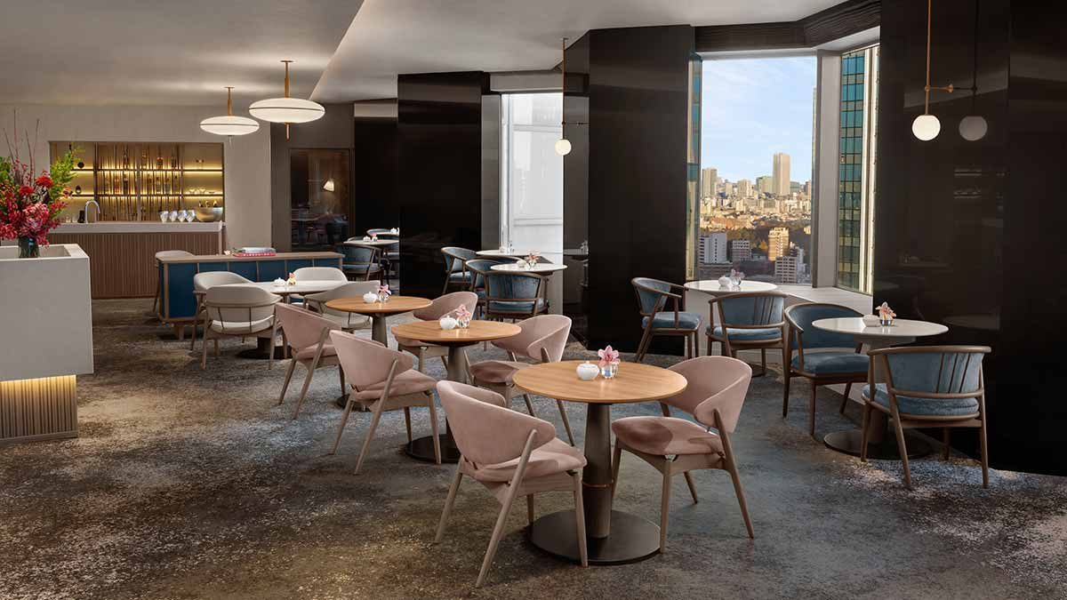 ANA 洲際酒店東京 36 樓的 Club InterContinental 專屬酒廊