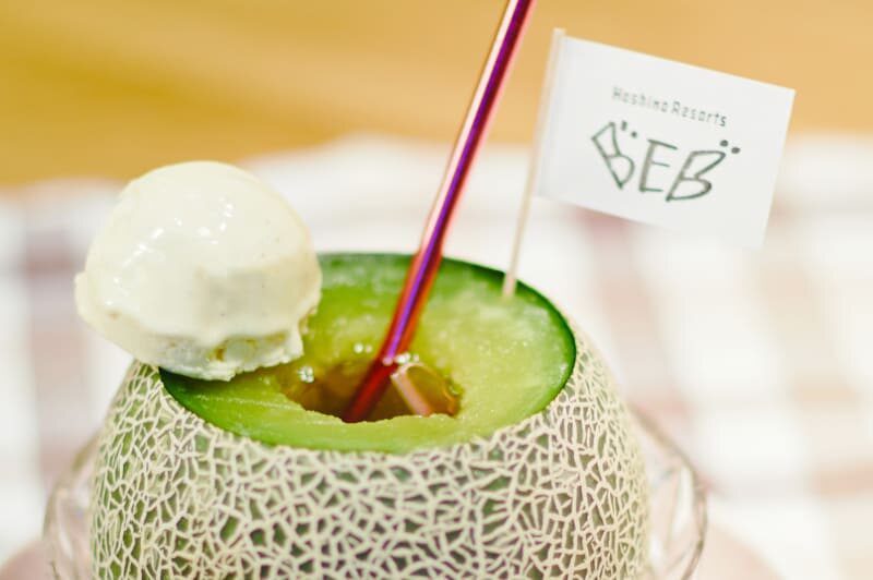 BEB5 土浦茨城哈密瓜冰淇淋汽水