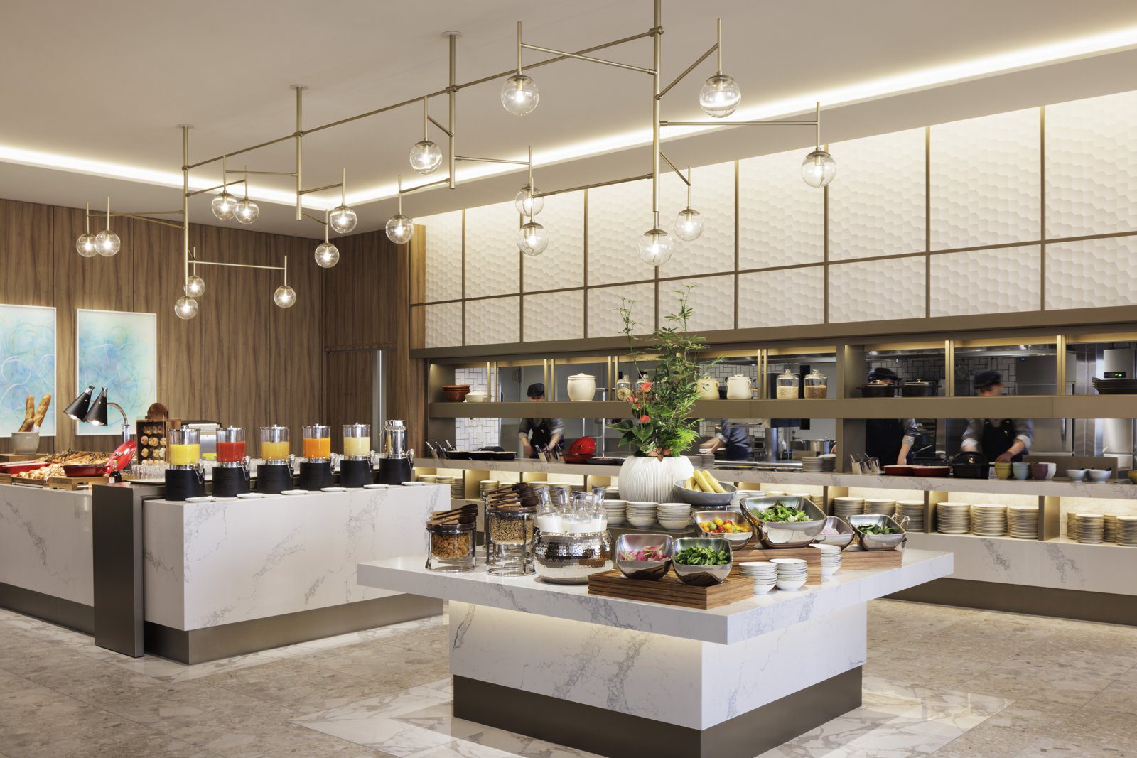 名古屋萬怡酒店 CRUST 自助餐檯