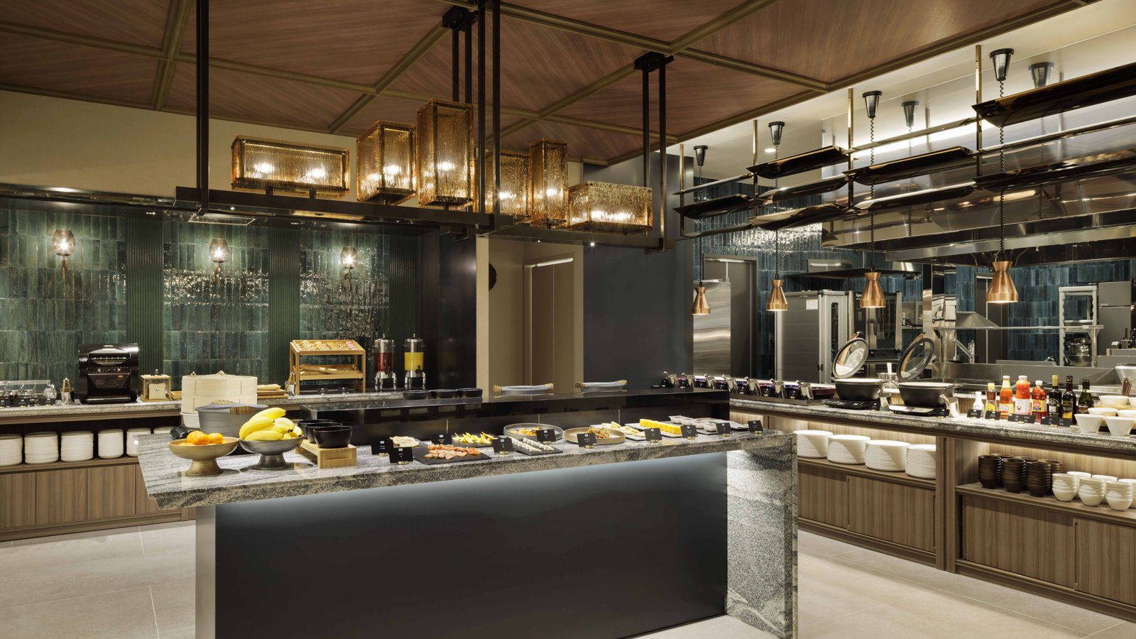 東京銀座萬怡酒店 RISTASIX 自助餐檯