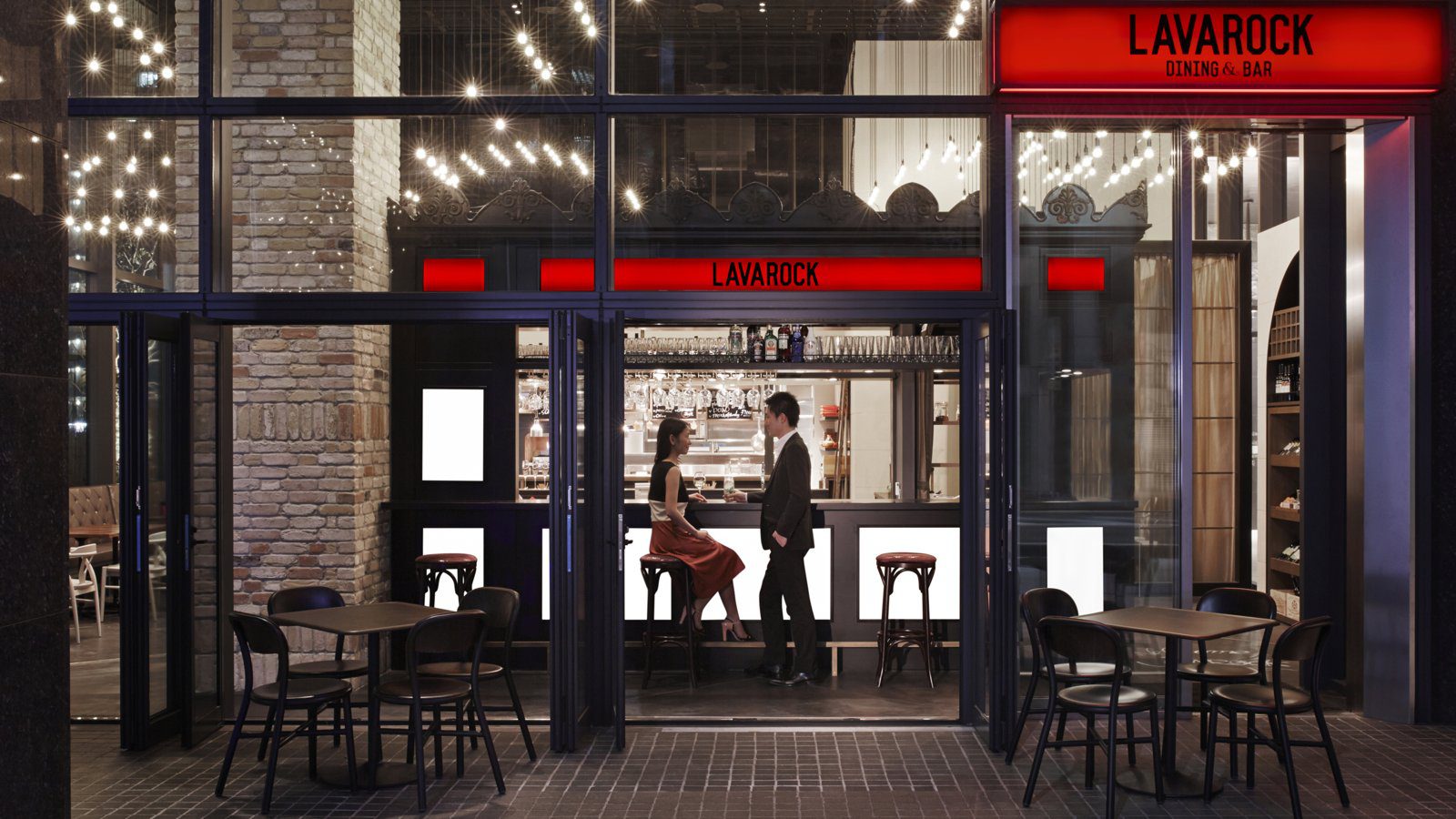 東京站萬怡酒店 LAVAROCK 餐廳入口