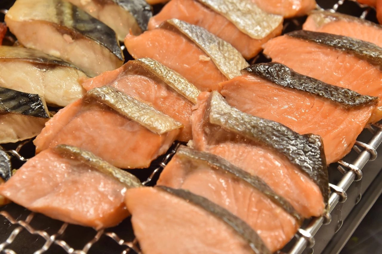 Dormy Inn 網走 早餐的烤魚