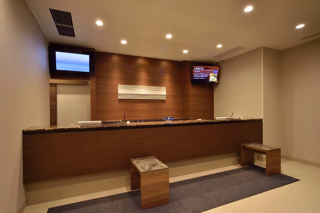 Dormy Inn 網走 櫃台