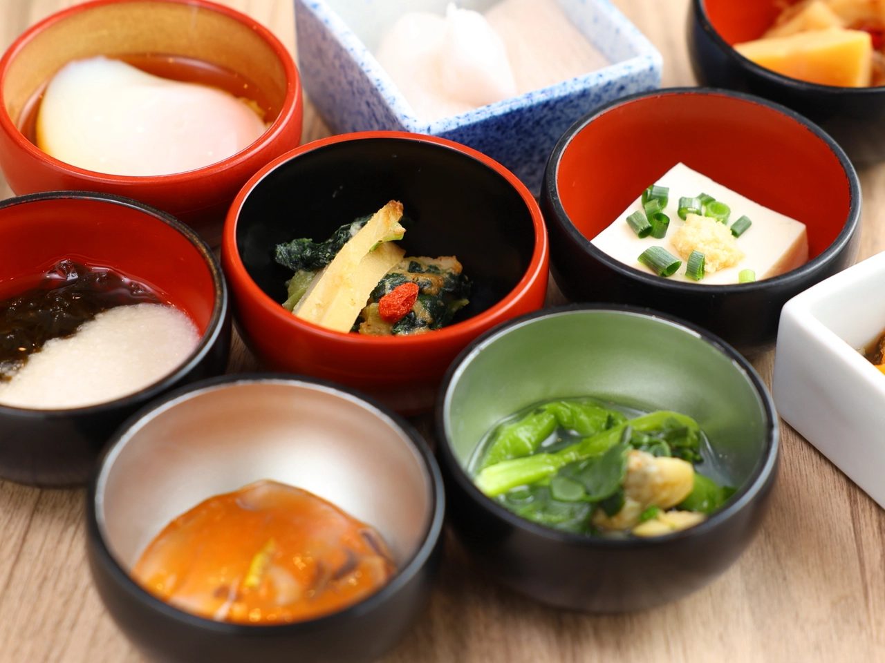 Dormy Inn 旭川 早餐的小缽料理