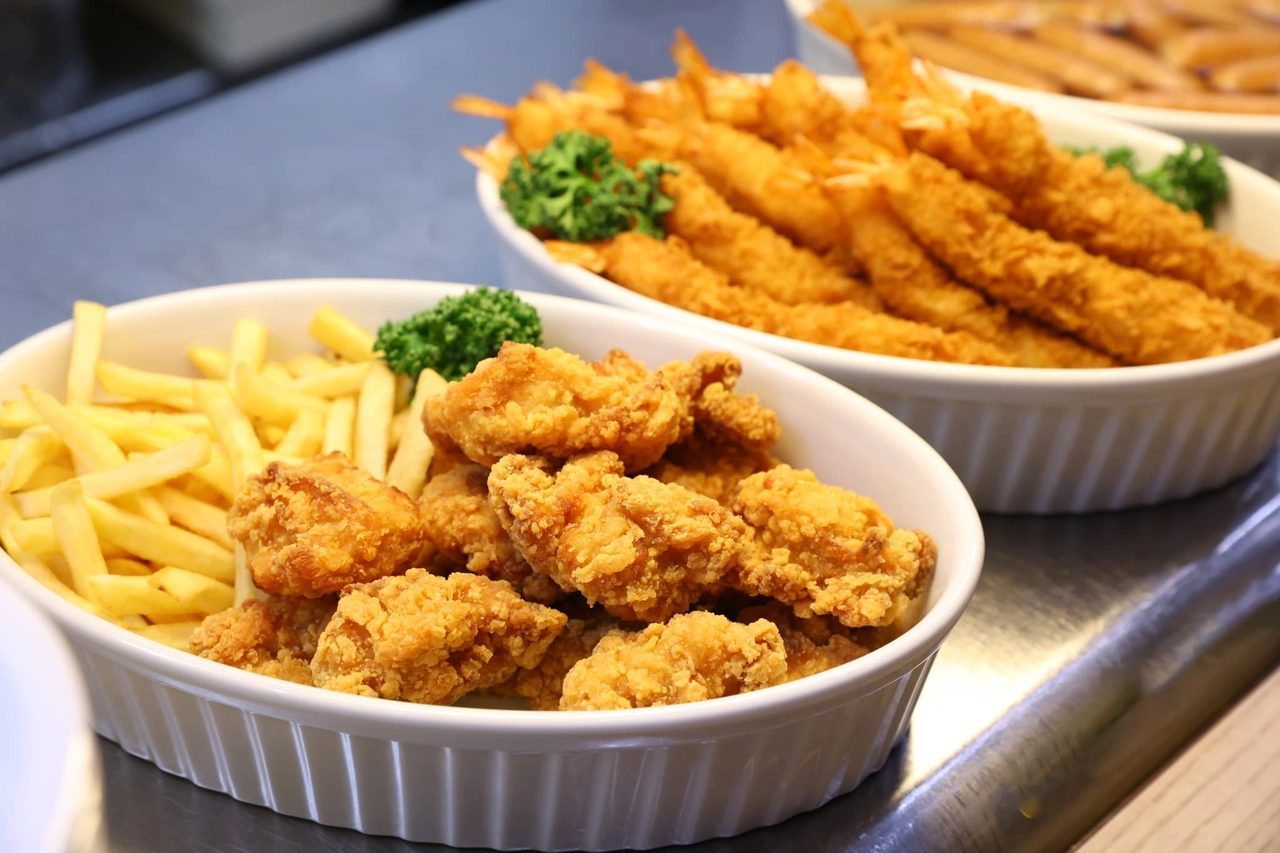 Dormy Inn 岐阜站前 早餐的炸物