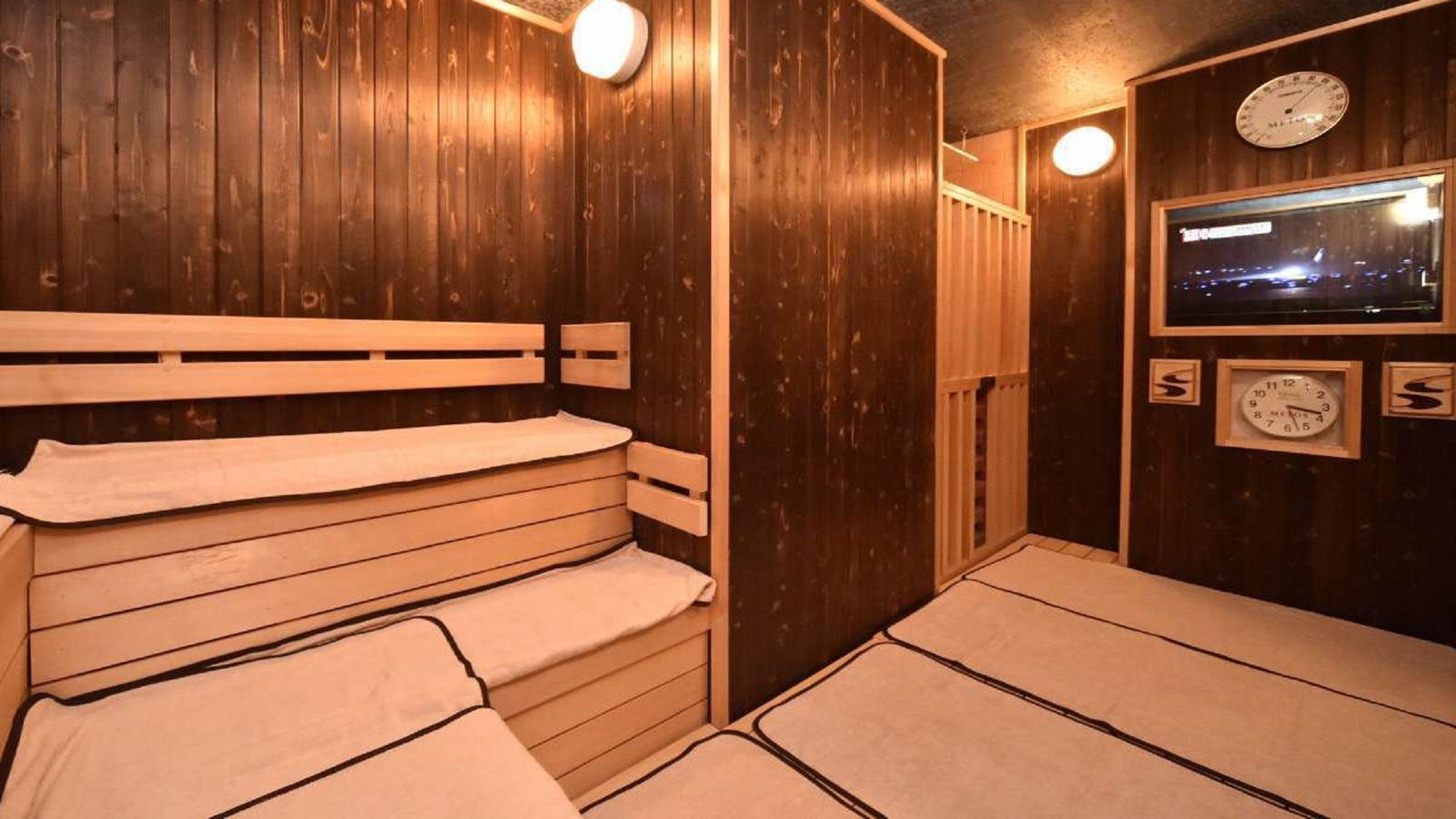 Dormy Inn 東室蘭 附電視的高溫乾式三溫暖