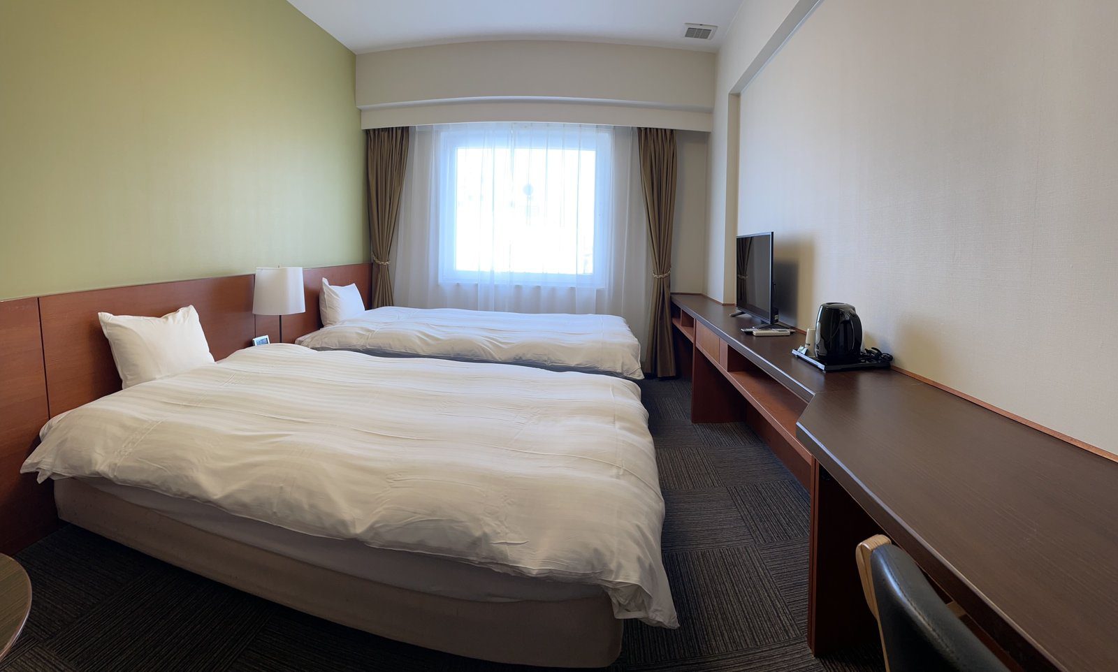 Dormy Inn 弘前 19–22 ㎡ 雙床房