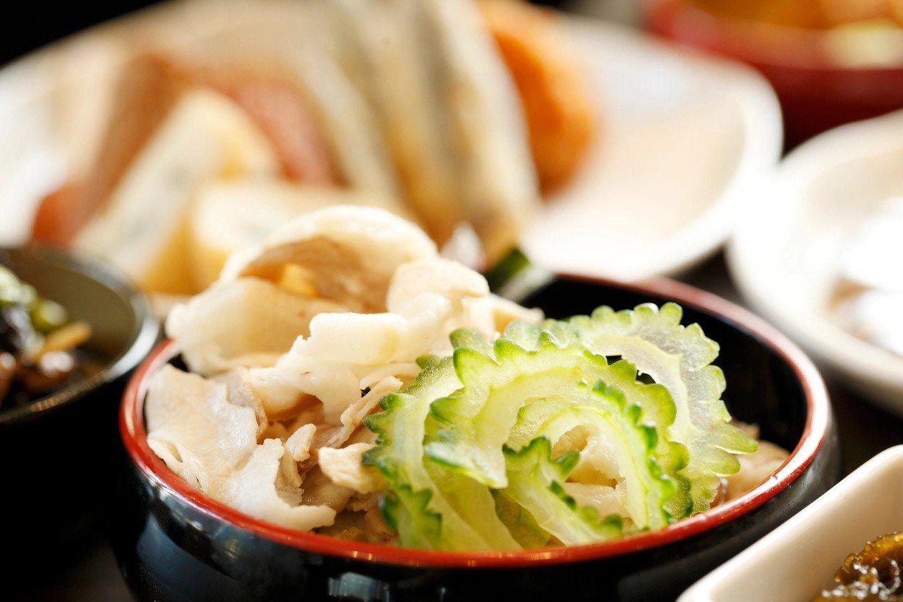 Dormy Inn 鹿兒島 早餐的黑豚涮肉片