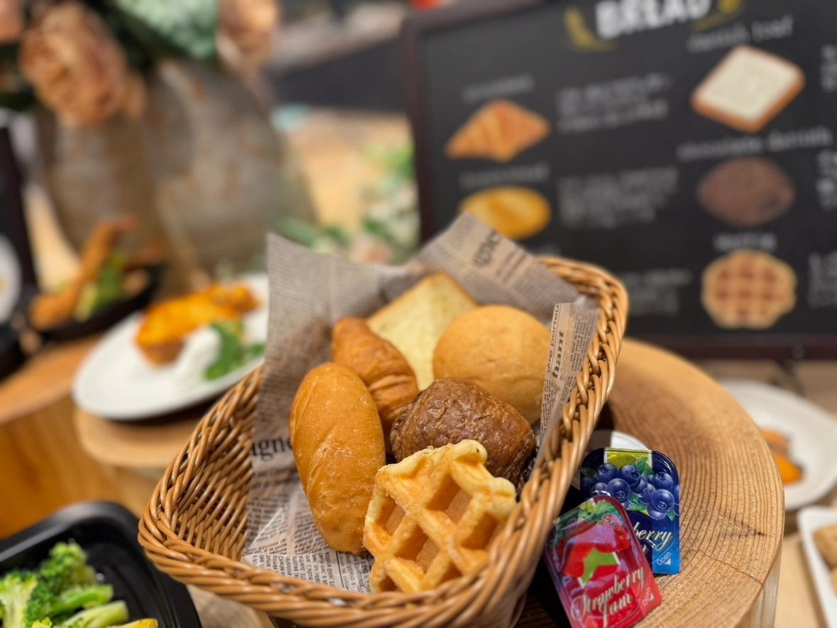 Dormy Inn 川崎 早餐的麵包