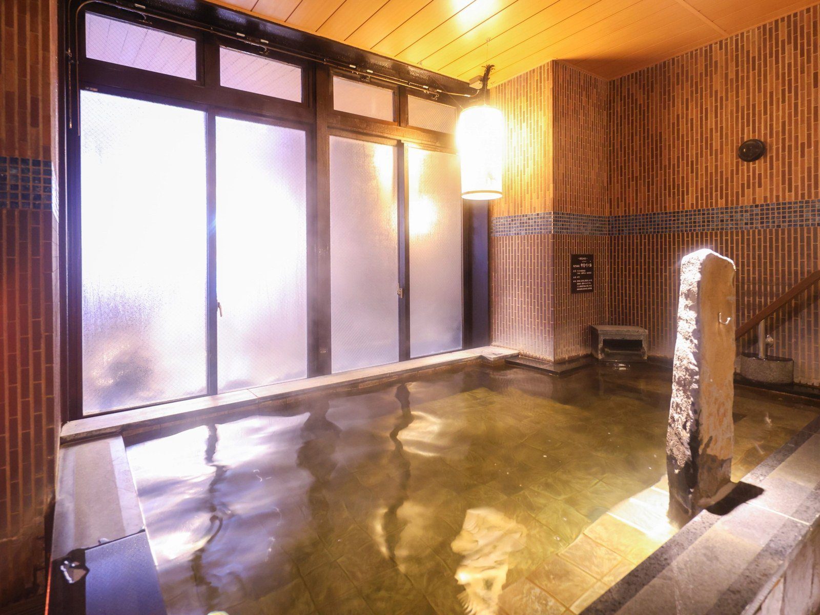 Dormy Inn 北見 2 樓大浴場「常呂川之湯」的內湯