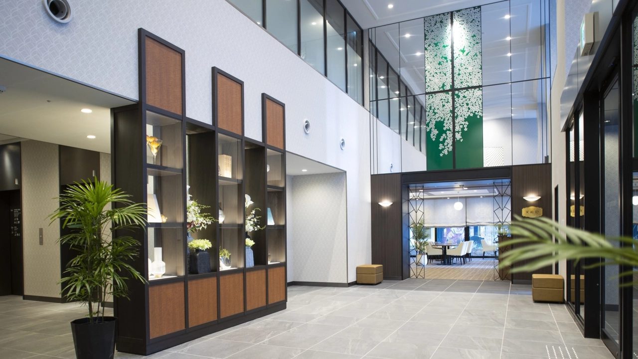 Dormy Inn 神戶元町 館內的入口動線