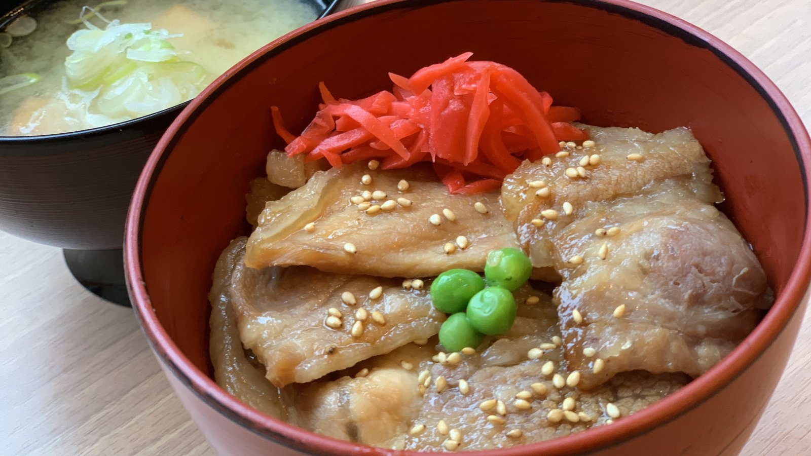 Dormy Inn 帶廣 早餐的帶廣名物豚丼（示意）
