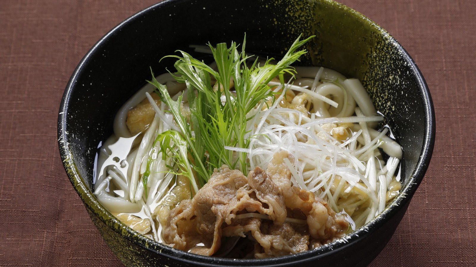 Dormy Inn 大阪谷町 早餐的水菜烏龍麵
