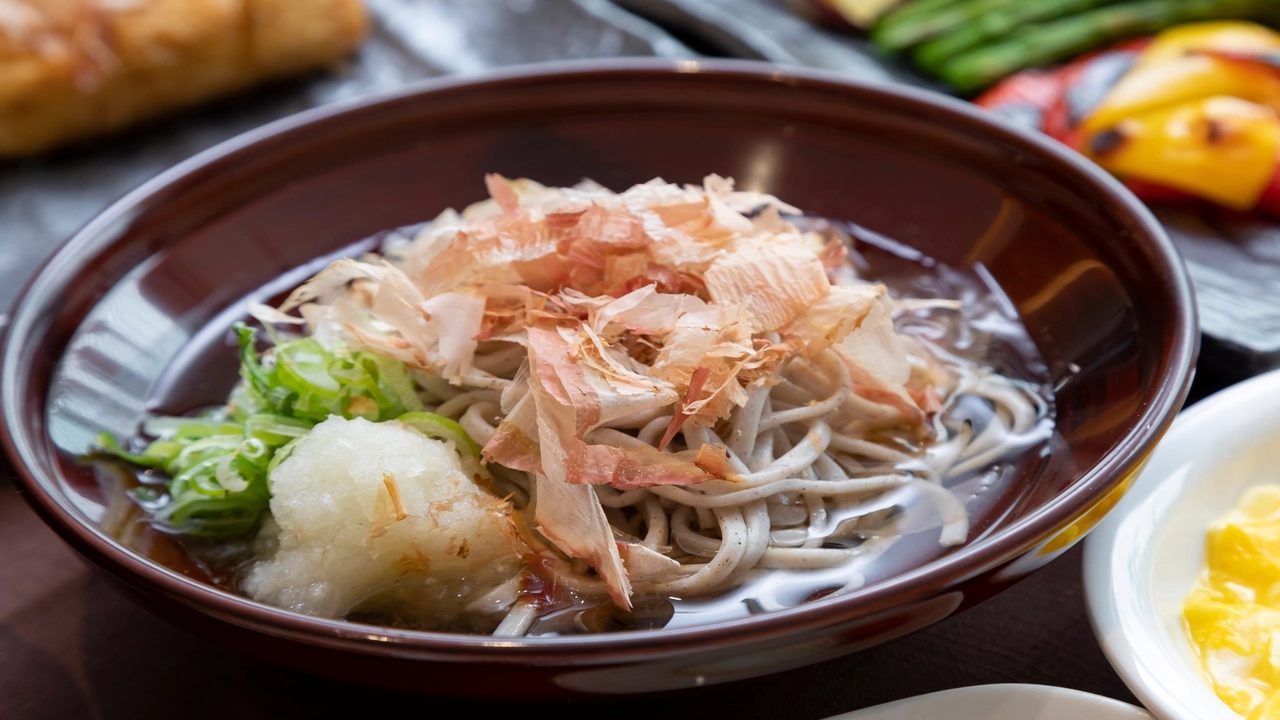 Dormy Inn PREMIUM 福井 早餐的越前蘿蔔泥蕎麥麵