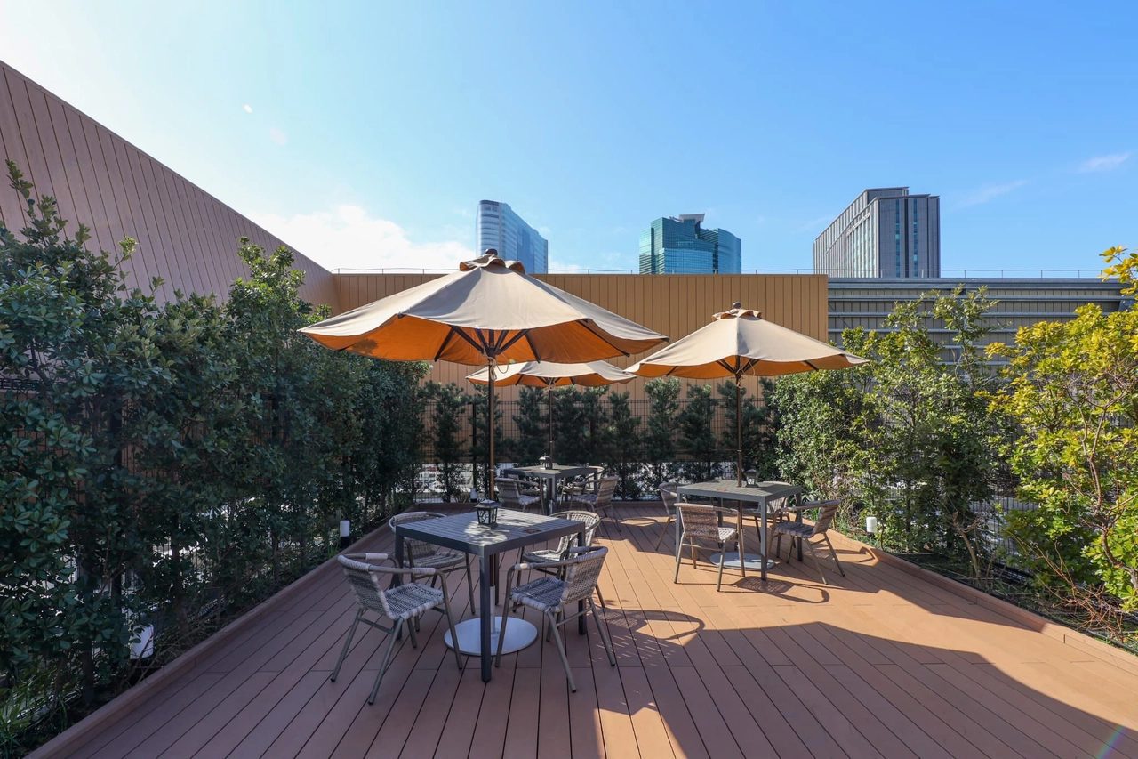 Dormy Inn PREMIUM 銀座 屋頂露台